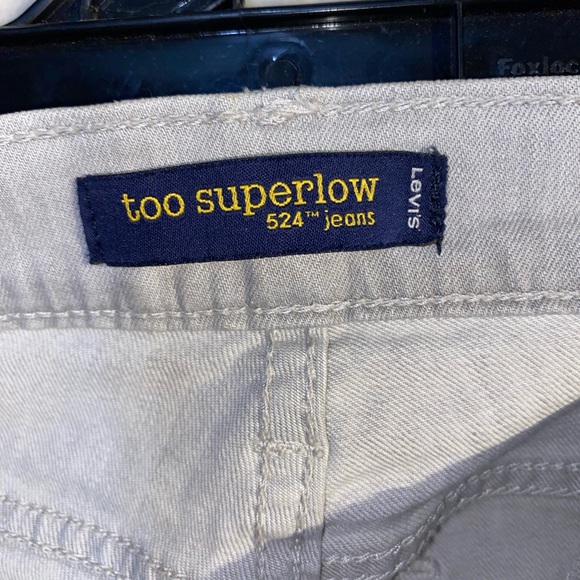Levi Strauss & Co. too superlow 524 juniors jeans size 11 - Picture 5 of 6